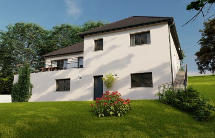 votre maison de 105m2 sur un terrain de 2800m2 sur la commune de La Feuillade au prix de 495000&euro; avec Alpha Constructions